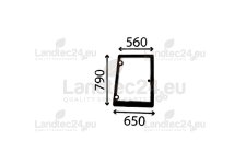 Side window right 82029320 curve...